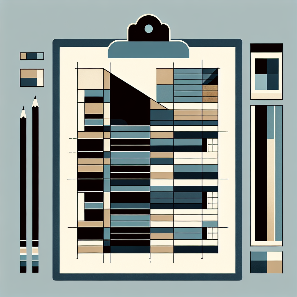 The assessment checklist